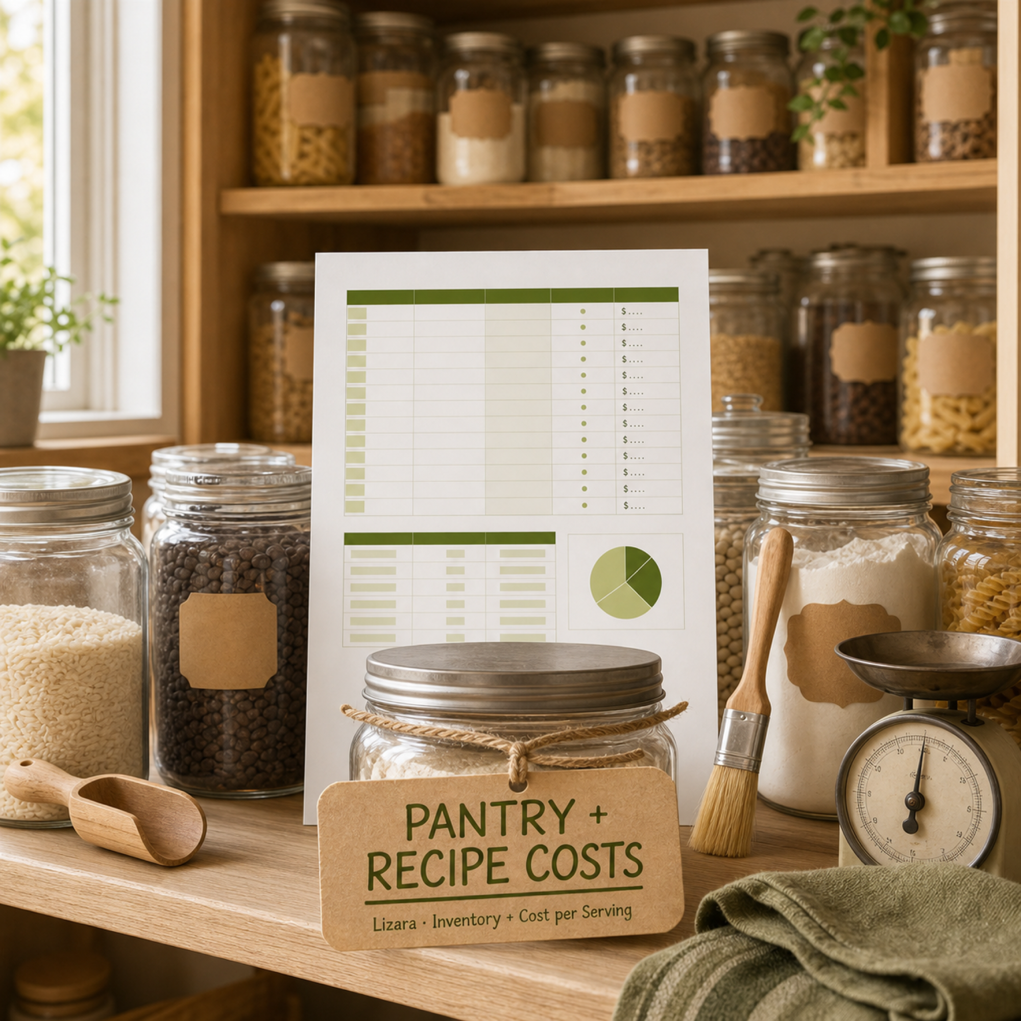 Pantry Inventory Spreadsheet