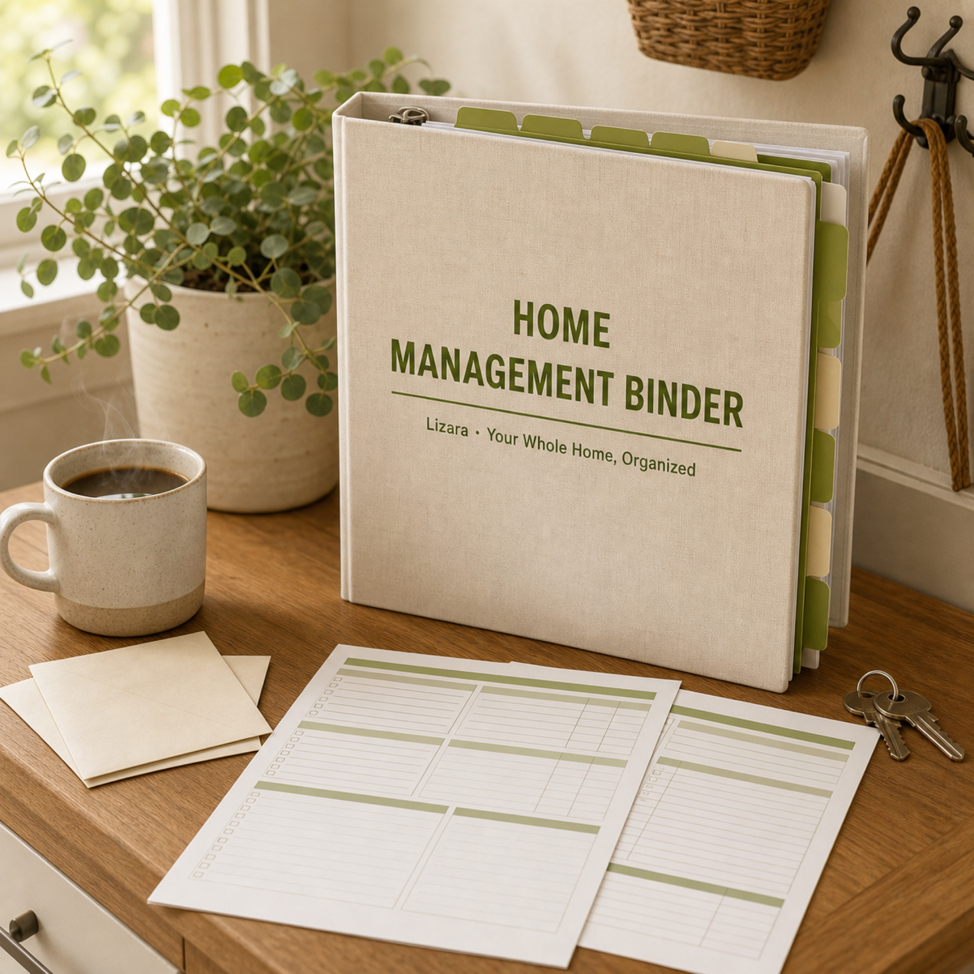 Home Management Binder Printable