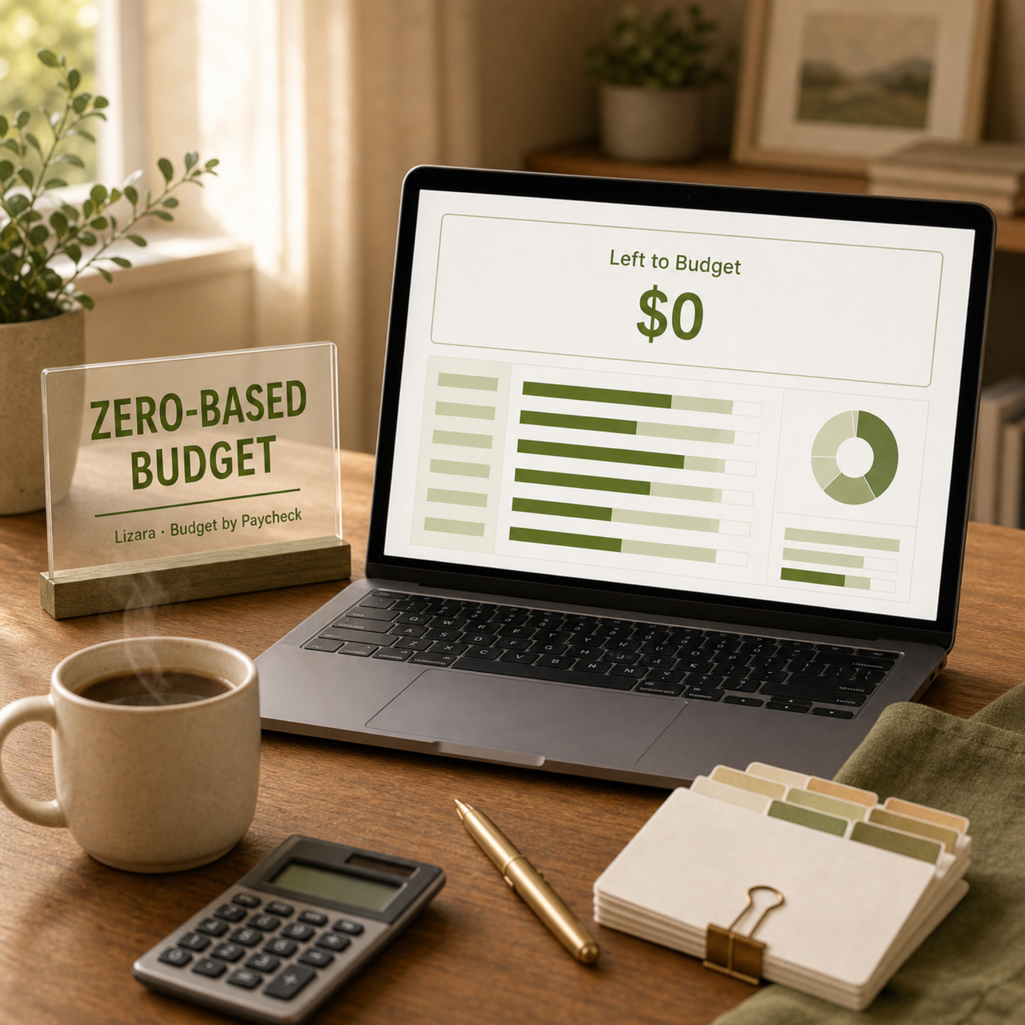 Zero-Based Budget Spreadsheet