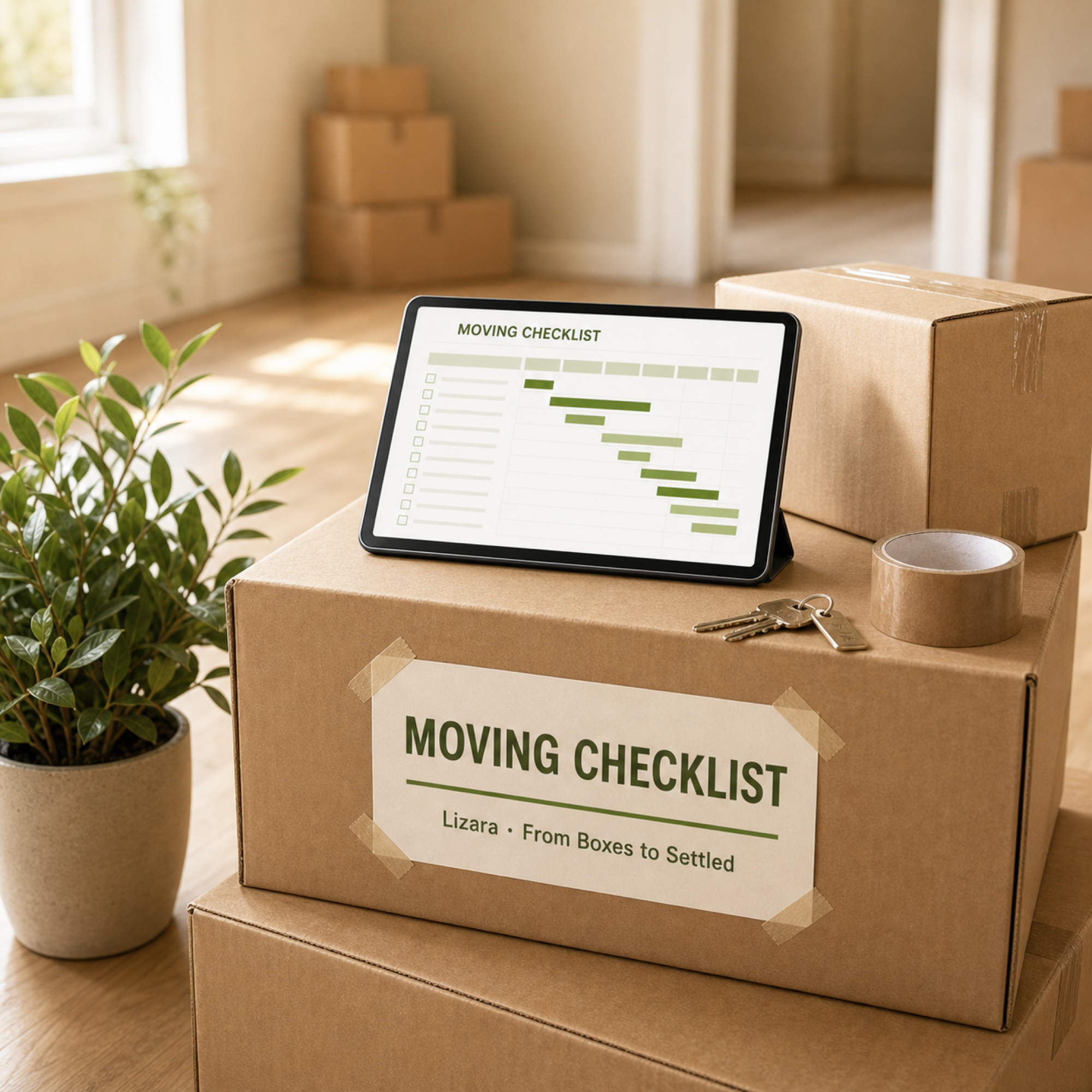 Moving Checklist Spreadsheet
