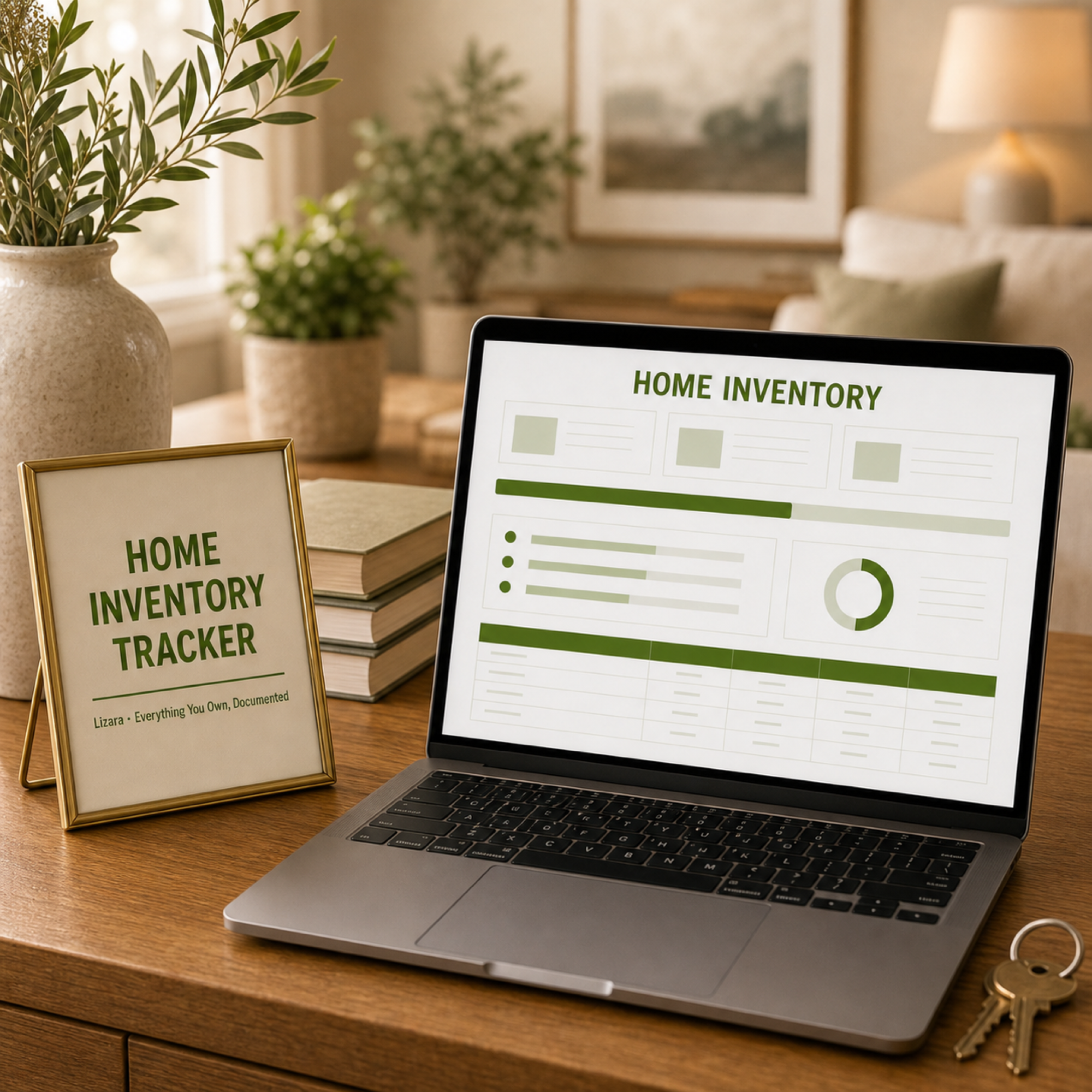 Home Inventory Tracker Spreadsheet
